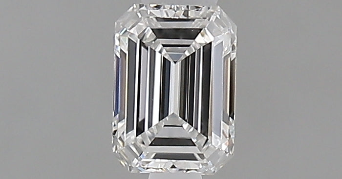 0.27 carat Emerald diamond E  VVS1