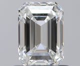 0.80 carat Emerald diamond H VS2 