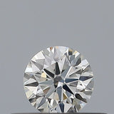 0.22 carat Round diamond F IF Excellent