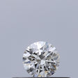 0.19 carat Round diamond F VVS2 Excellent