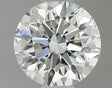 0.53 carat Round diamond J VS2 Excellent