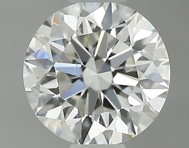 0.53 carat Round diamond J VS2 Excellent