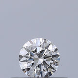 0.26 carat Round diamond E VVS1 Excellent