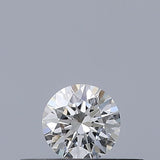 0.19 carat Round diamond G IF Excellent