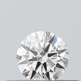 0.18 carat Round diamond F  VVS2 Excellent