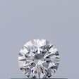 0.26 carat Round diamond E IF Excellent