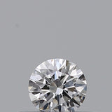 0.19 carat Round diamond D  VVS1 Excellent