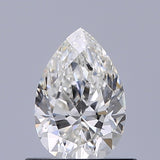 0.53 carat Pear diamond H VVS2 