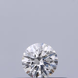 0.19 carat Round diamond E VVS1 Excellent