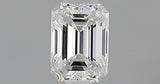 0.27 carat Emerald diamond F  VVS2