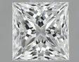 0.81 carat Princess diamond D VS2 