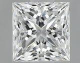 0.81 carat Princess diamond D VS2 