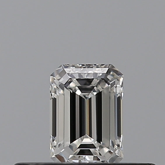 0.24 carat Emerald diamond F  VVS2