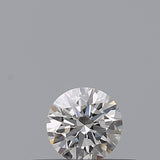 0.19 carat Round diamond F  IF Excellent