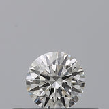 0.22 carat Round diamond F VVS2 Excellent
