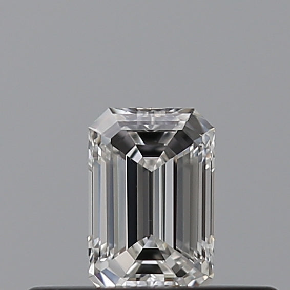 0.23 carat Emerald diamond E VVS2 