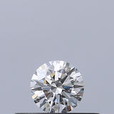 0.19 carat Round diamond F VVS2 Excellent
