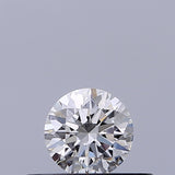 0.26 carat Round diamond F IF Excellent