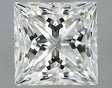 0.80 carat Princess diamond F SI1 