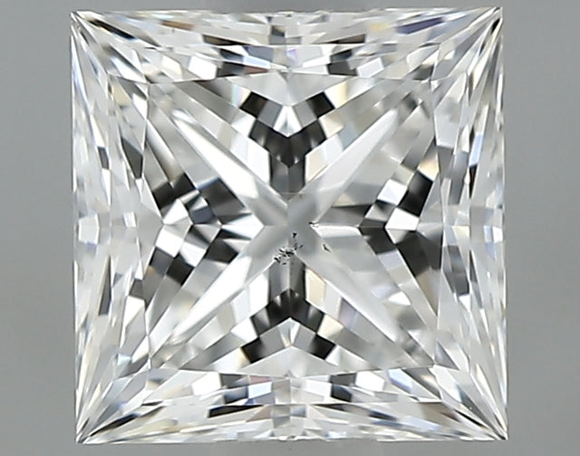 0.80 carat Princess diamond F SI1 