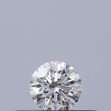 0.19 carat Round diamond D VVS1 Excellent