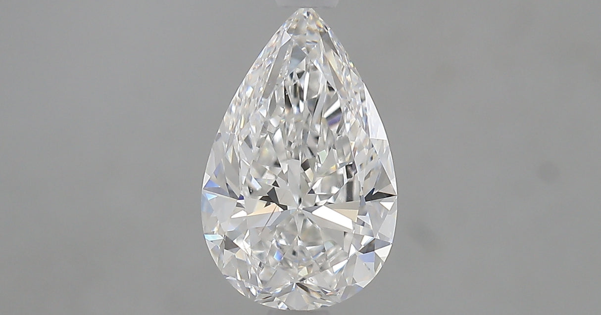 1.71 carat Pear diamond F  SI2 Very good