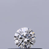 0.18 carat Round diamond F IF Excellent