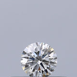 0.19 carat Round diamond E VVS1 Excellent