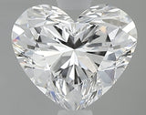 0.71 carat Heart diamond D VS2 