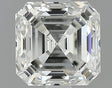 1.50 carat Asscher diamond I SI1 