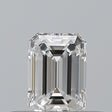 0.23 carat Emerald diamond E VVS1 