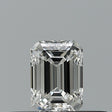 0.23 carat Emerald diamond F VVS1 