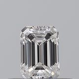 0.23 carat Emerald diamond D  VVS2