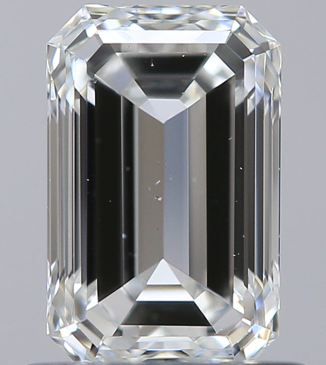 0.90 carat Emerald diamond H VS2 