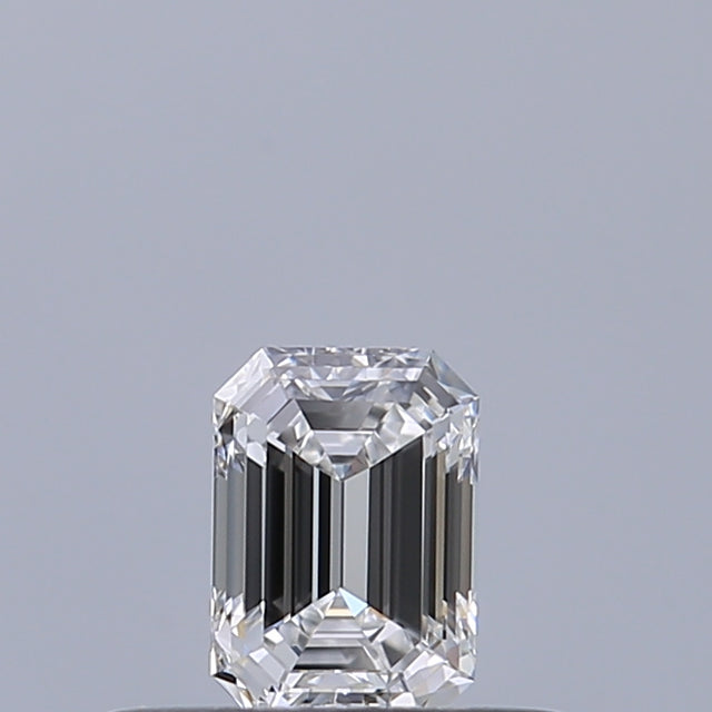 0.25 carat Emerald diamond D VVS1 