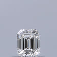 0.23 carat Emerald diamond E VVS1 