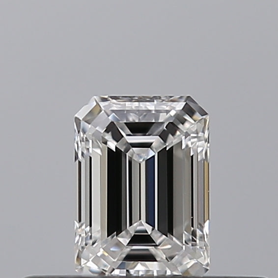 0.28 carat Emerald diamond D  VVS2