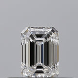 0.28 carat Emerald diamond D  VVS2