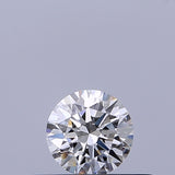 0.24 carat Round diamond E VVS2 Excellent