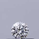 0.18 carat Round diamond E VVS2 Excellent
