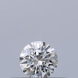 0.21 carat Round diamond E VVS2 Excellent