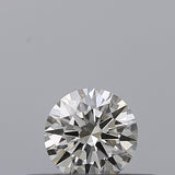 0.21 carat Round diamond I  VVS1 Excellent
