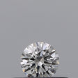 0.18 carat Round diamond D IF Excellent