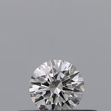 0.18 carat Round diamond D IF Excellent