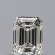 0.37 carat Emerald diamond F VVS1 
