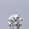 0.24 carat Round diamond F IF Excellent