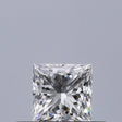 0.32 carat Princess diamond H VVS2 
