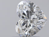 0.81 carat Heart diamond F SI1 
