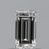 0.43 carat Baguette diamond F  VVS1