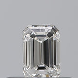 0.24 carat Emerald diamond E  IF
